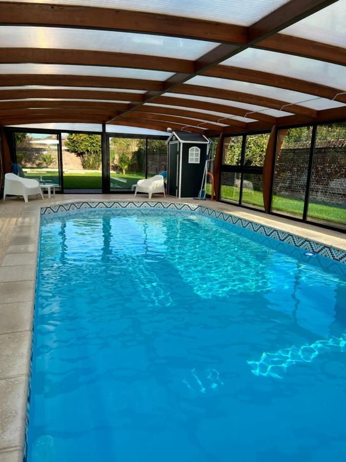 Ferienwohnung Gite Avec Piscine Lestrem Exterior foto