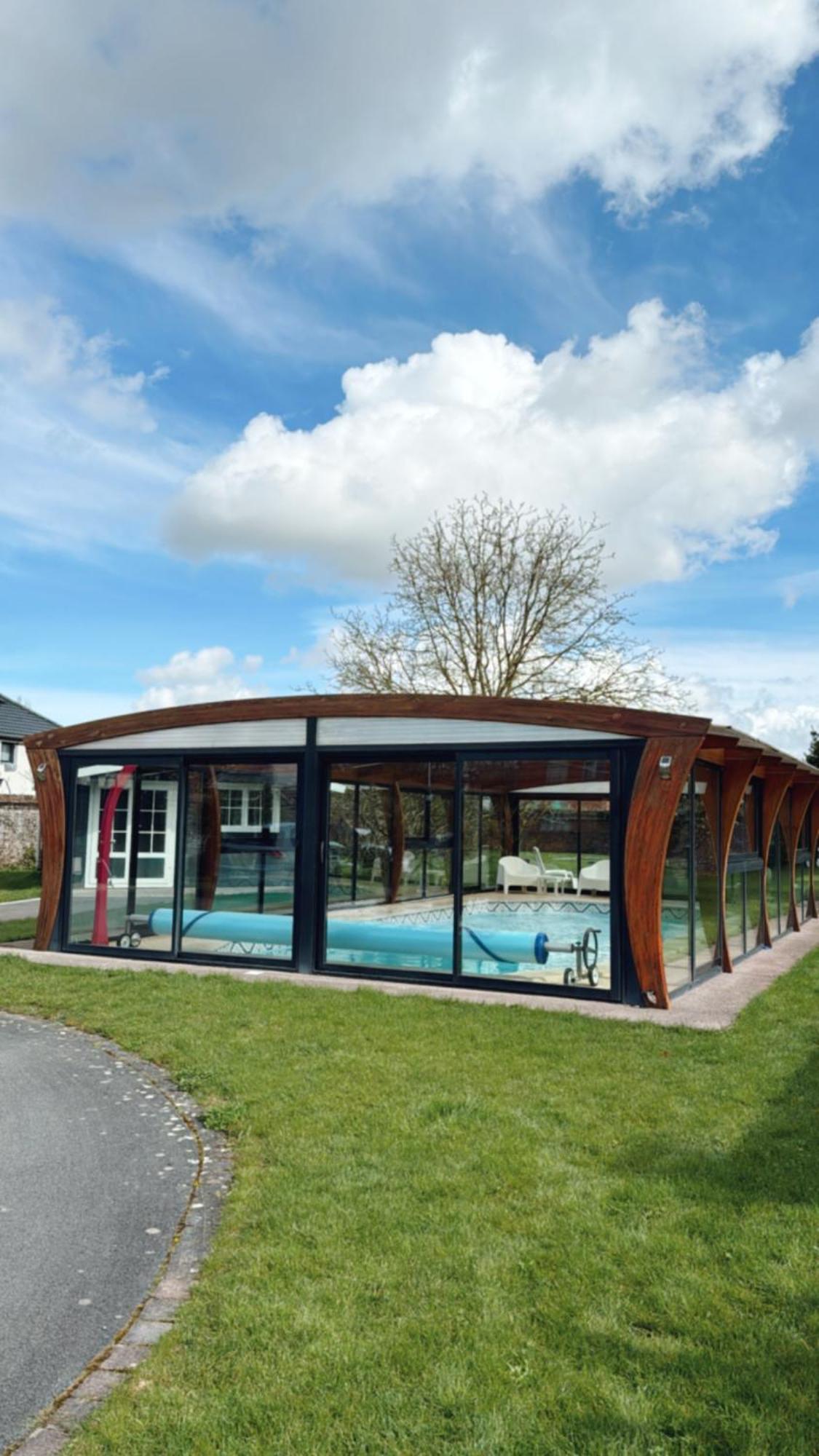 Ferienwohnung Gite Avec Piscine Lestrem Exterior foto